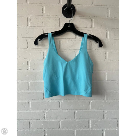Athletic Tank Top By Lululemon In Blue, Size: S