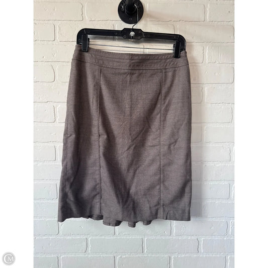 Skirt Mini & Short By White House Black Market In Brown, Size: 6