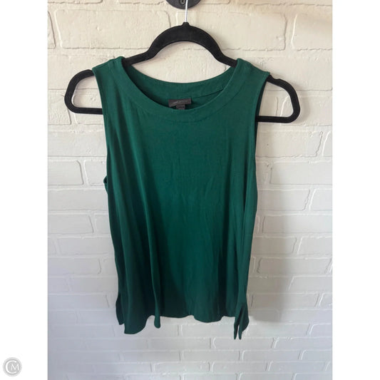 Top Sleeveless By J. Jill In Green, Size: S