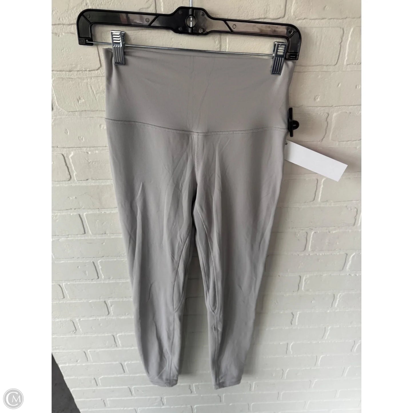 Athletic Leggings By Lululemon In Grey, Size: 6