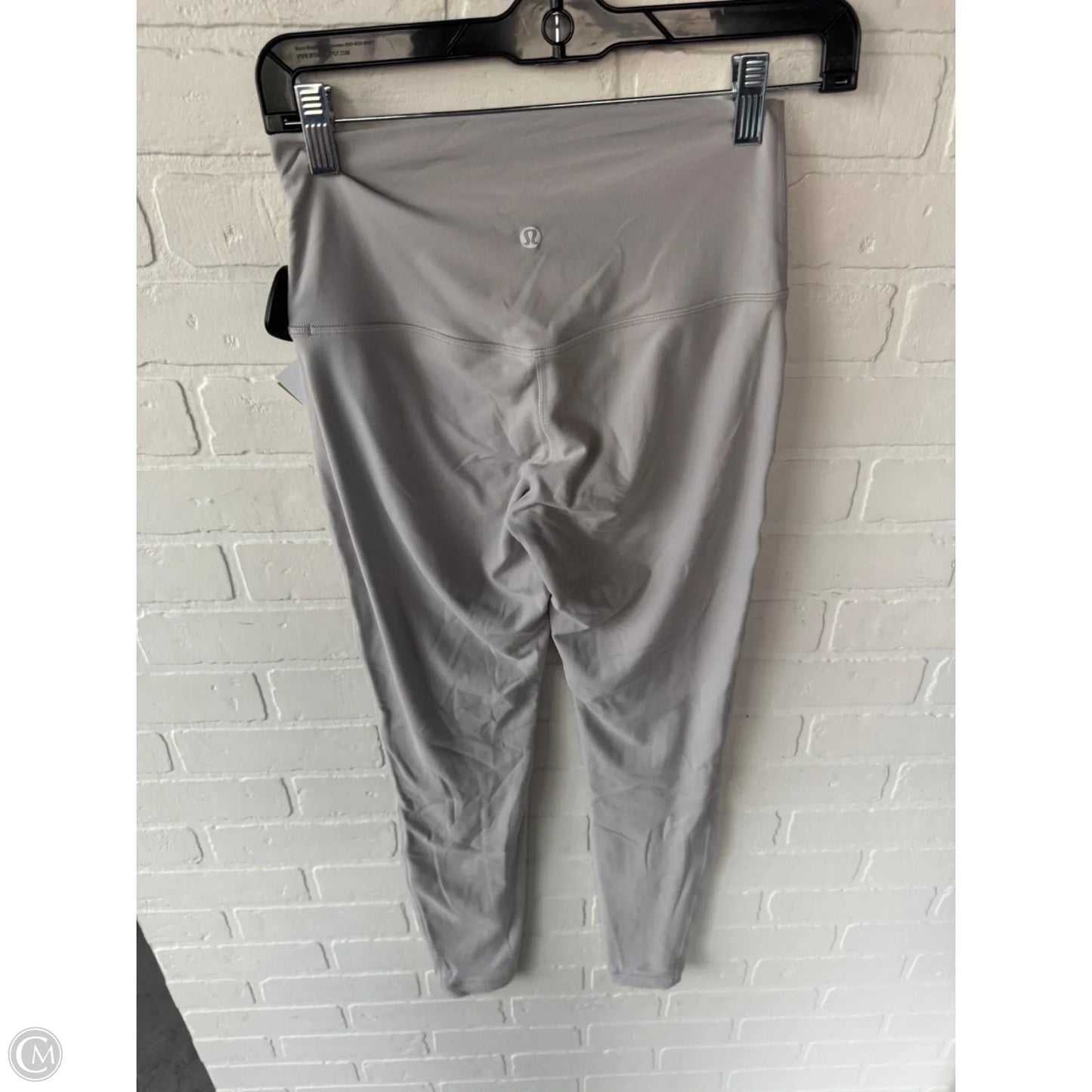 Athletic Leggings By Lululemon In Grey, Size: 6