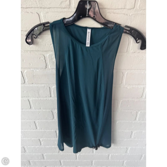 Athletic Tank Top By Athleta In Green, Size: Xs
