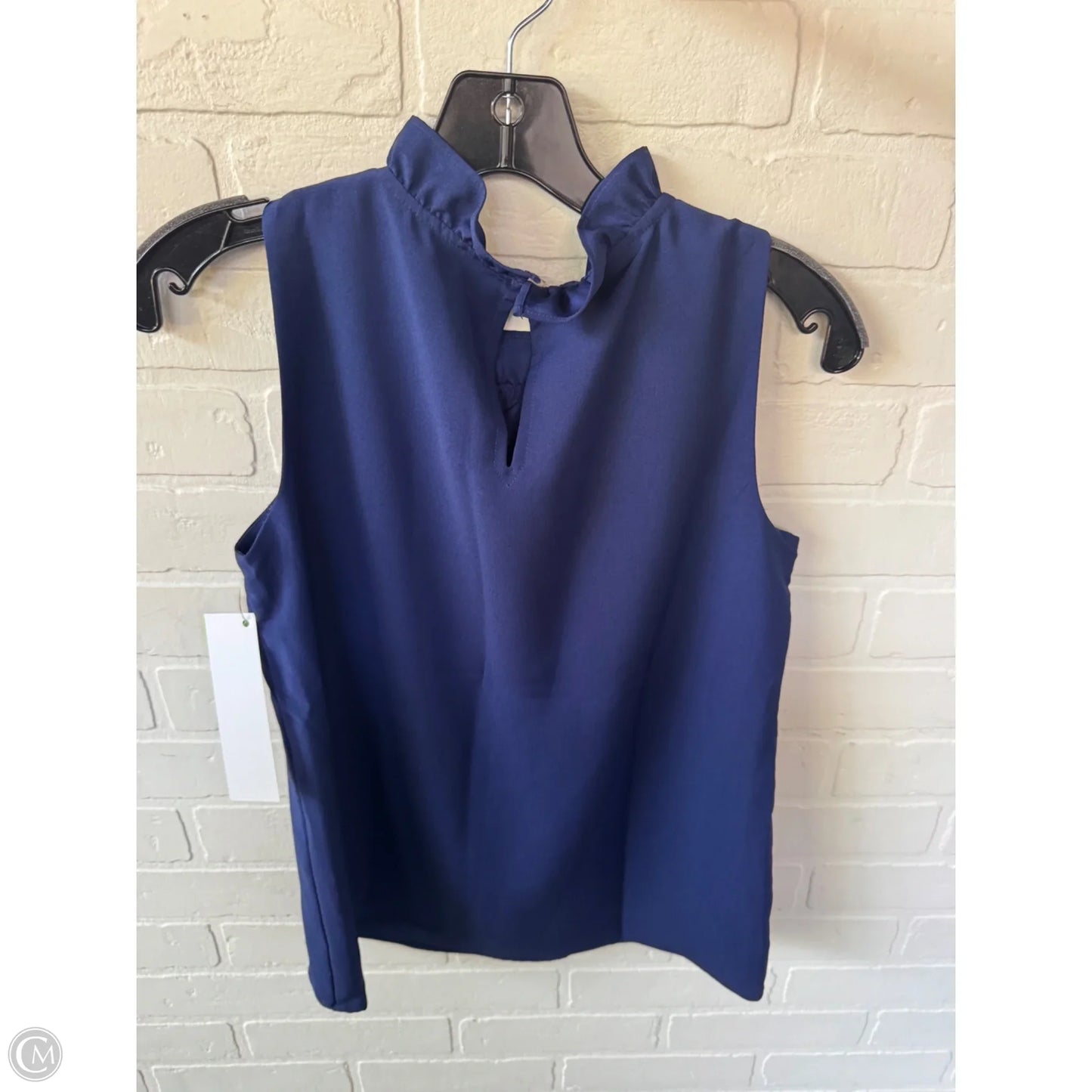 Top Sleeveless By J. Crew In Blue, Size: Xxs