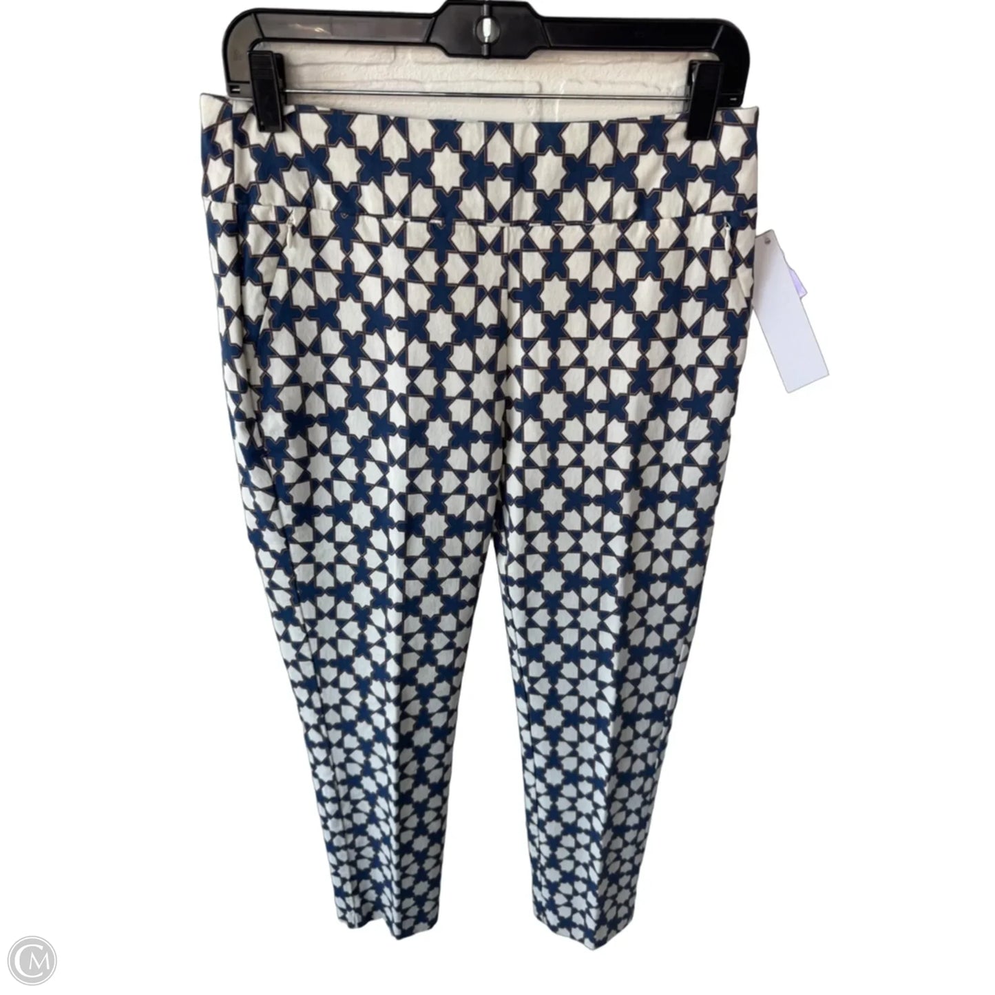 Pants Other By Soft Surroundings In Blue & Cream, Size: 4