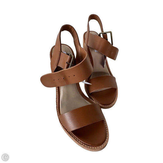 Shoes Heels Block By Steve Madden In Brown, Size: 7