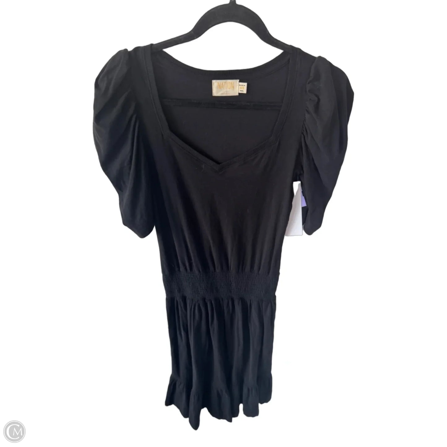 Dress Casual Midi By Nation Ltd In Black, Size: Xs
