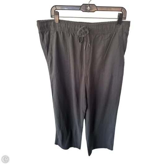 Pants Linen By Gap In Grey, Size: 12