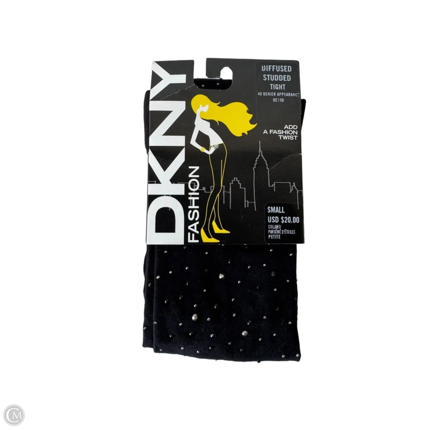 Tights By Chelsea 28 In Black, Size: S