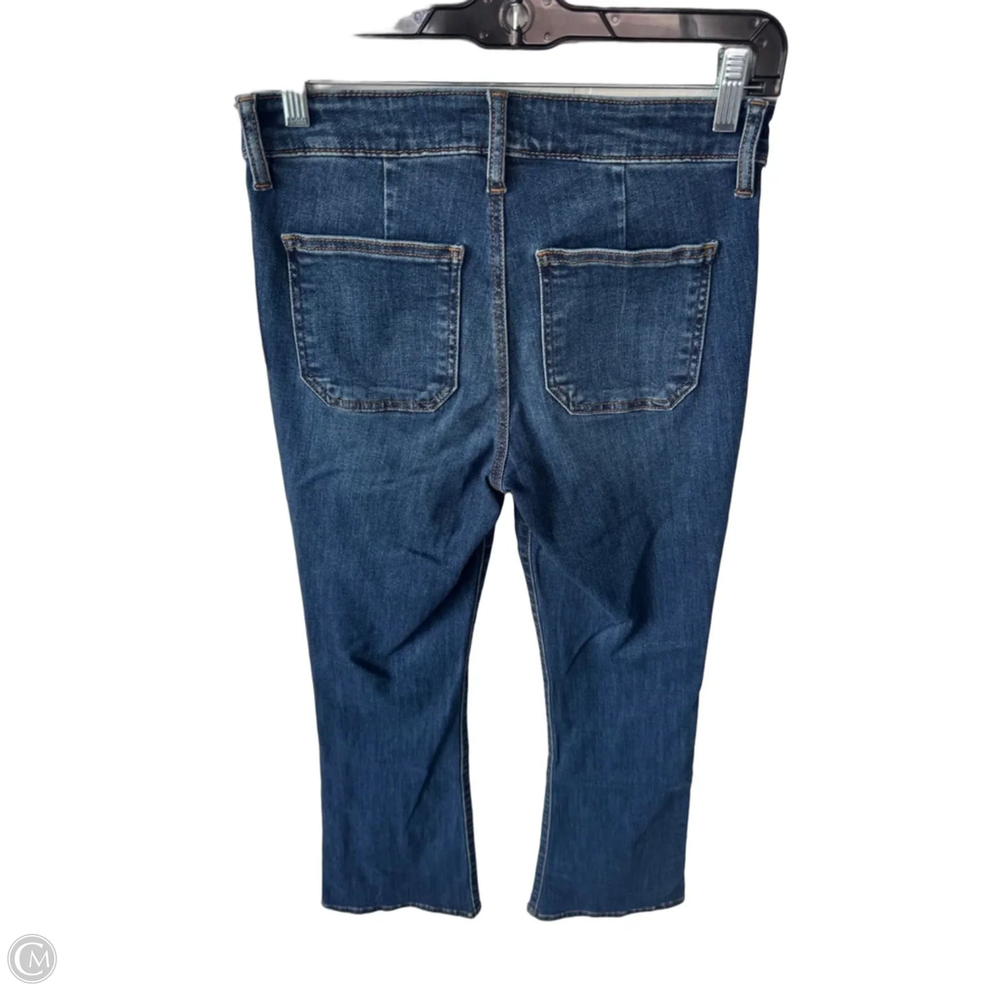 Jeans Flared By Kut In Blue Denim, Size: 0
