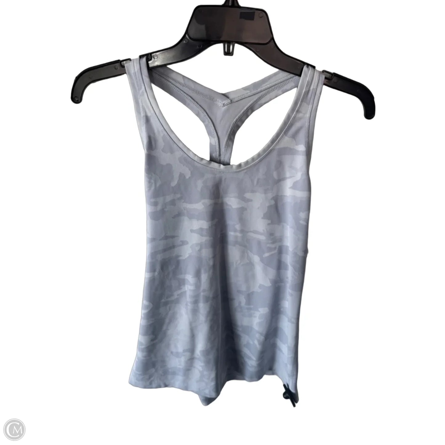 Athletic Tank Top By Lululemon In Grey, Size: M