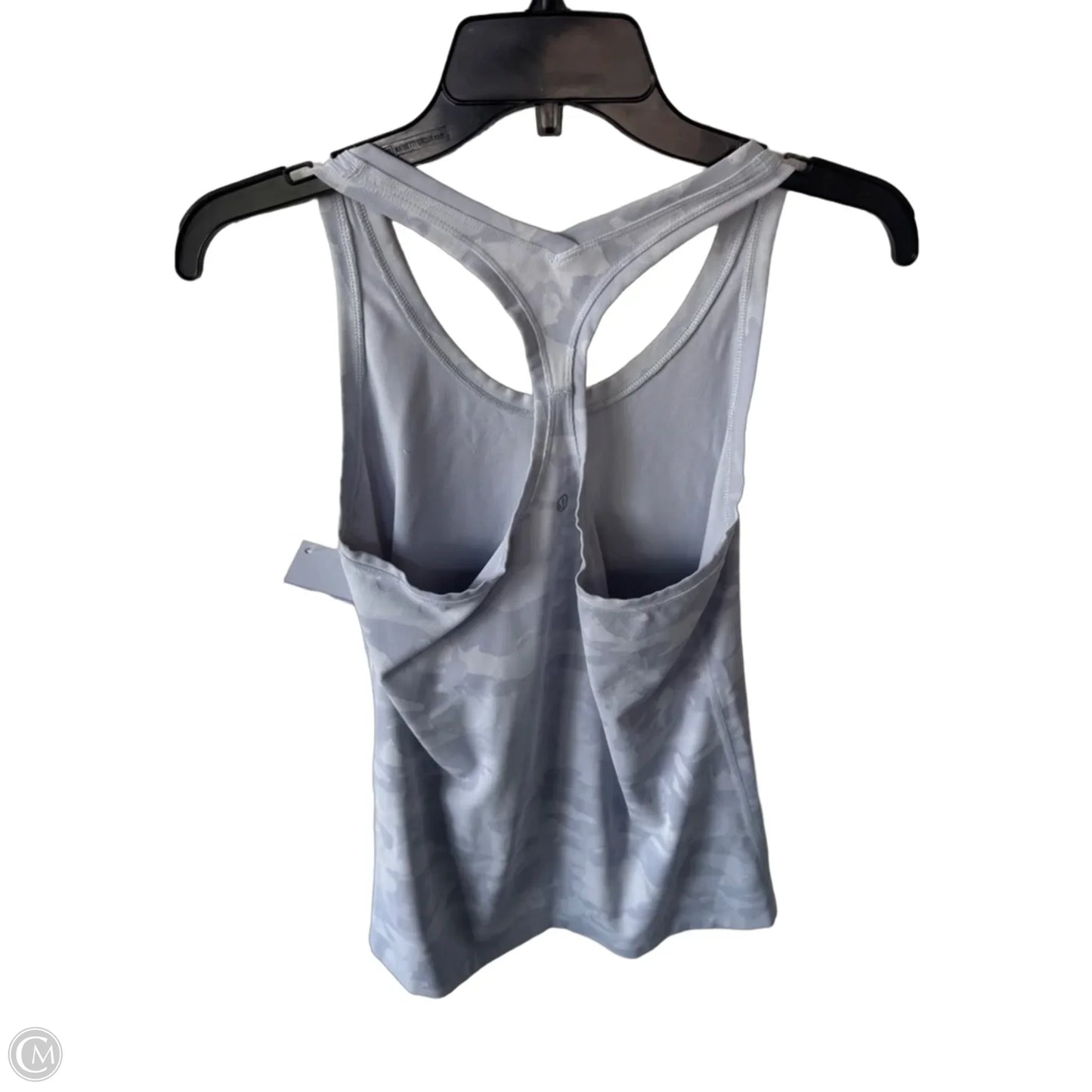 Athletic Tank Top By Lululemon In Grey, Size: M