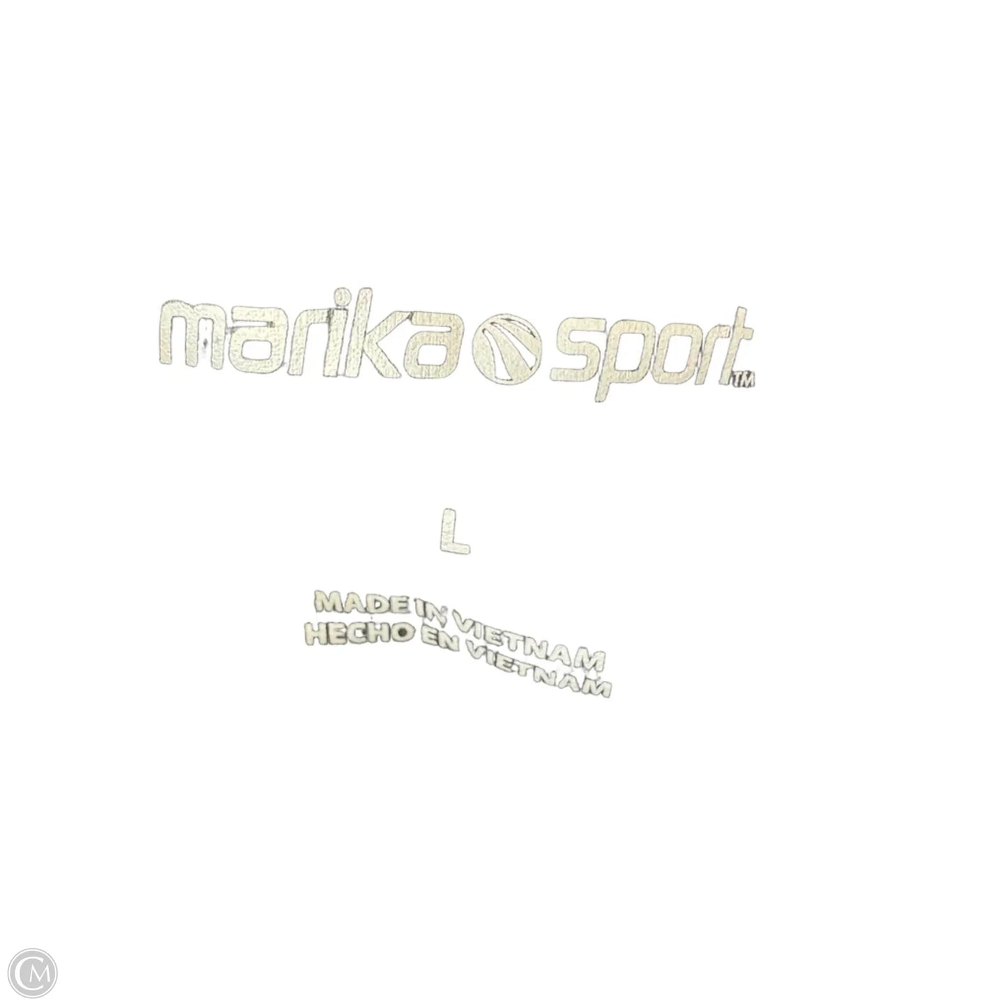 Athletic Leggings By Marika In Black, Size: 12