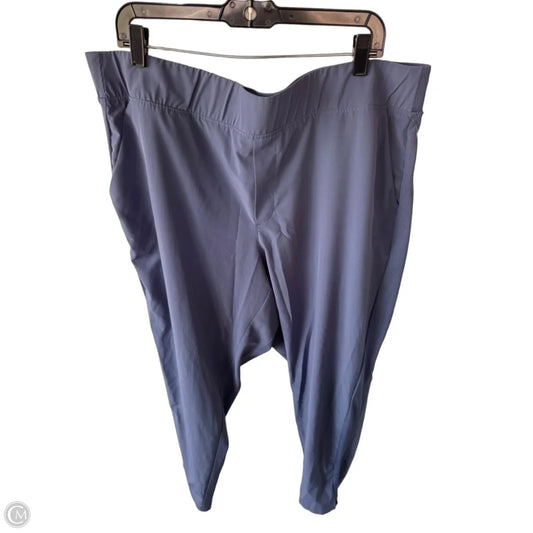 Athletic Pants By Rbx In Blue, Size: 20