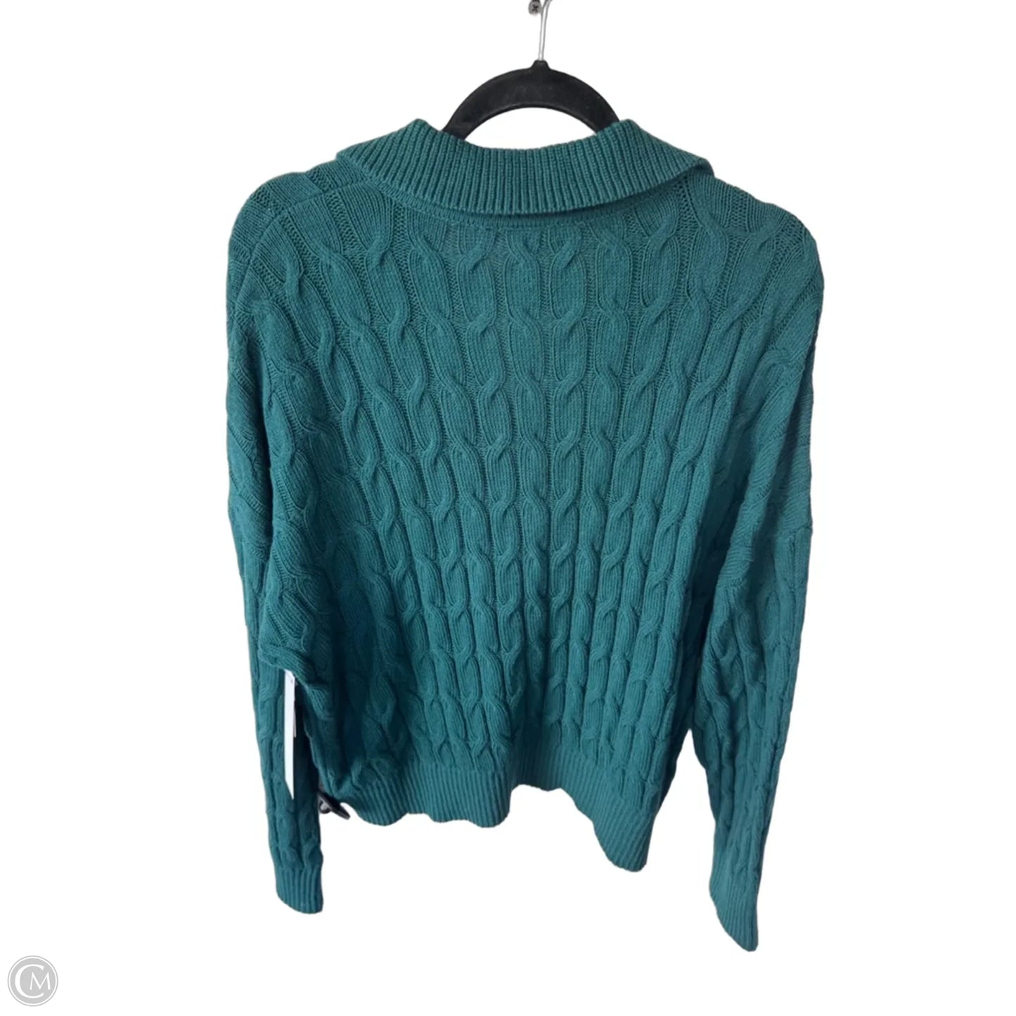 Sweater By Loft In Green, Size: L
