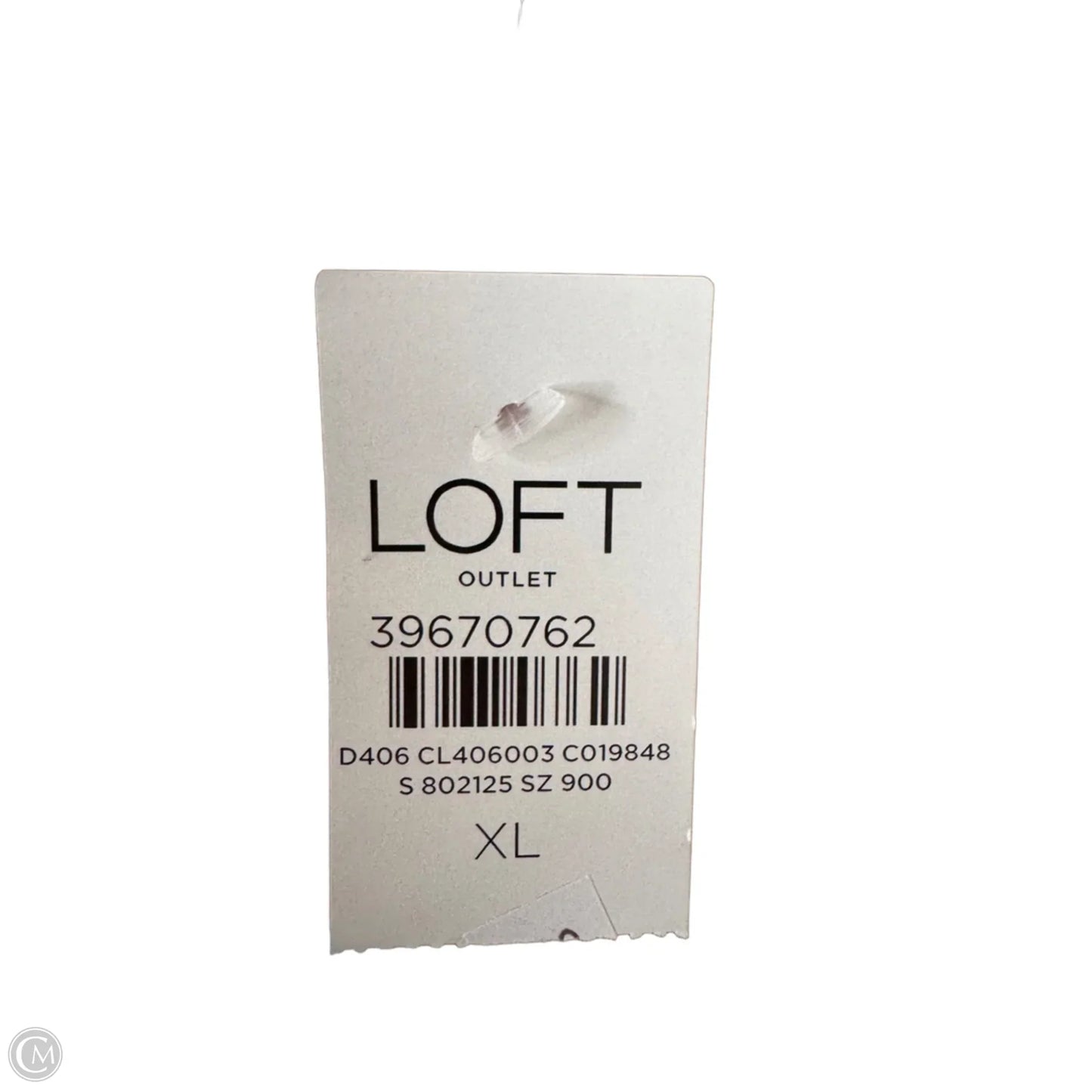 Sweater By Loft In Green, Size: Xl