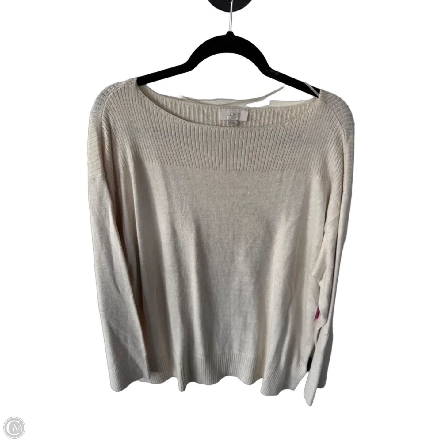 Sweater By Loft In Tan, Size: Xl