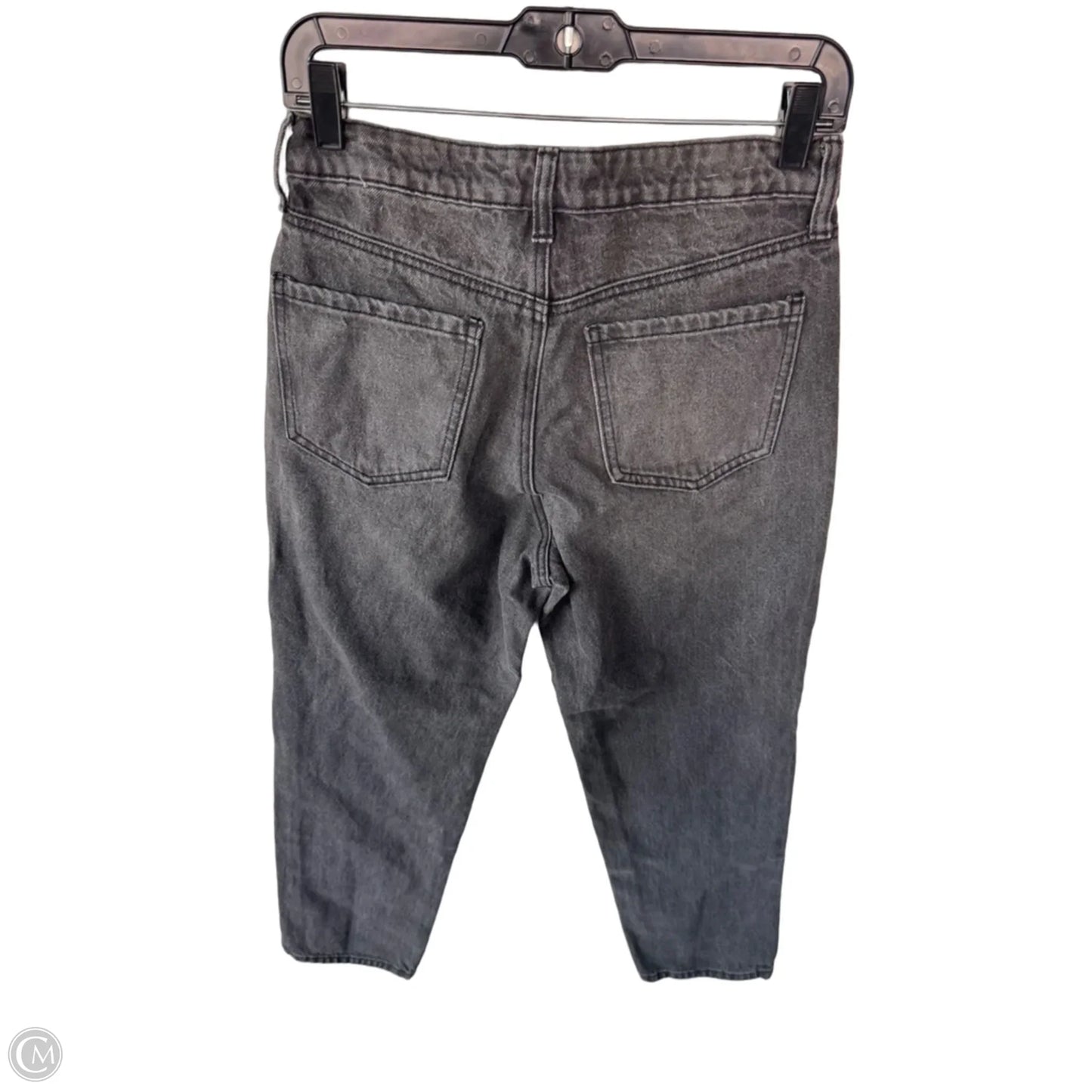 Jeans Straight By Bp In Black Denim, Size: 4