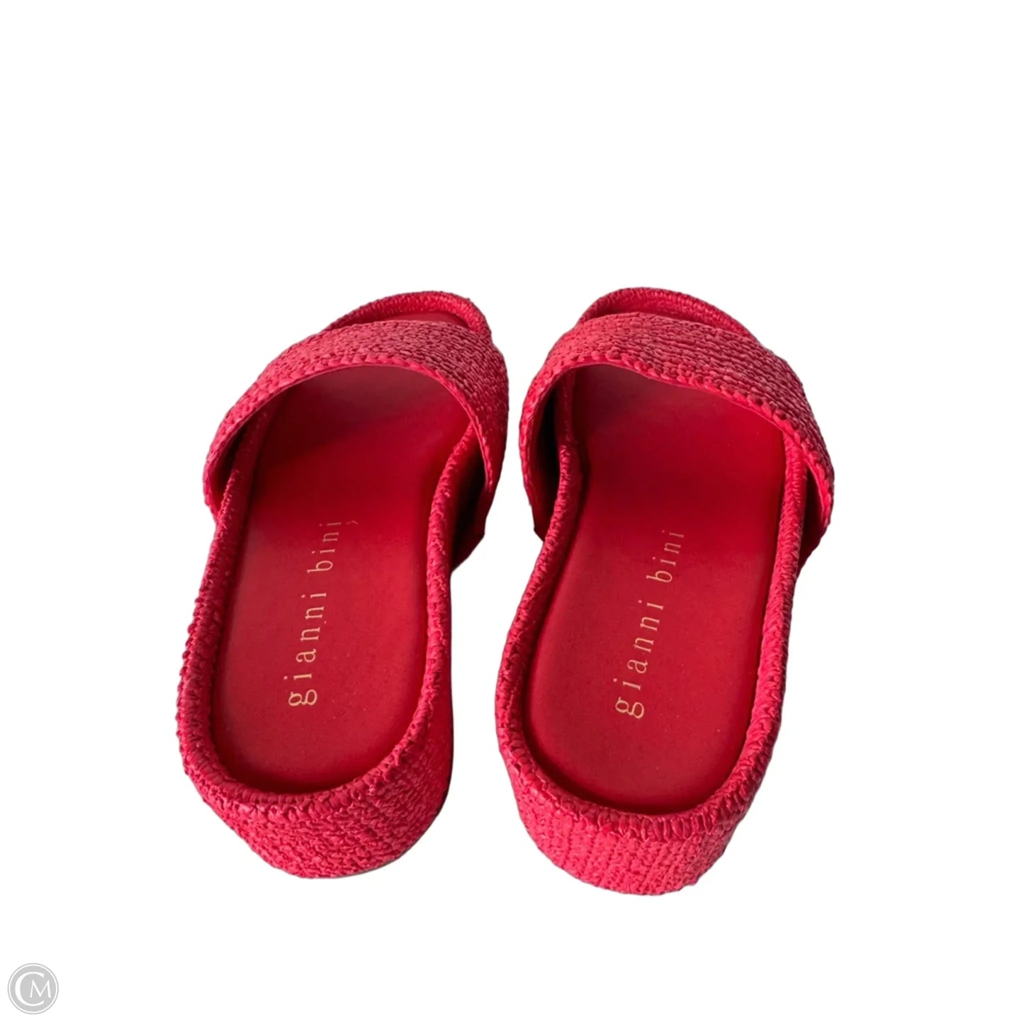 Sandals Heels Platform By Gianni Bini In Red, Size: 8