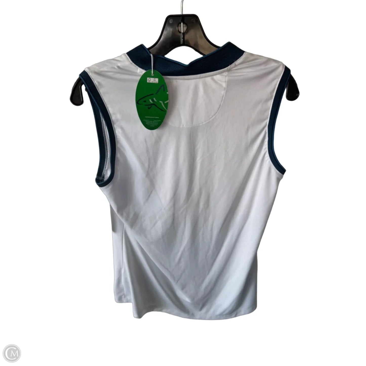Athletic Tank Top By Greg Norman In Blue & White, Size: L