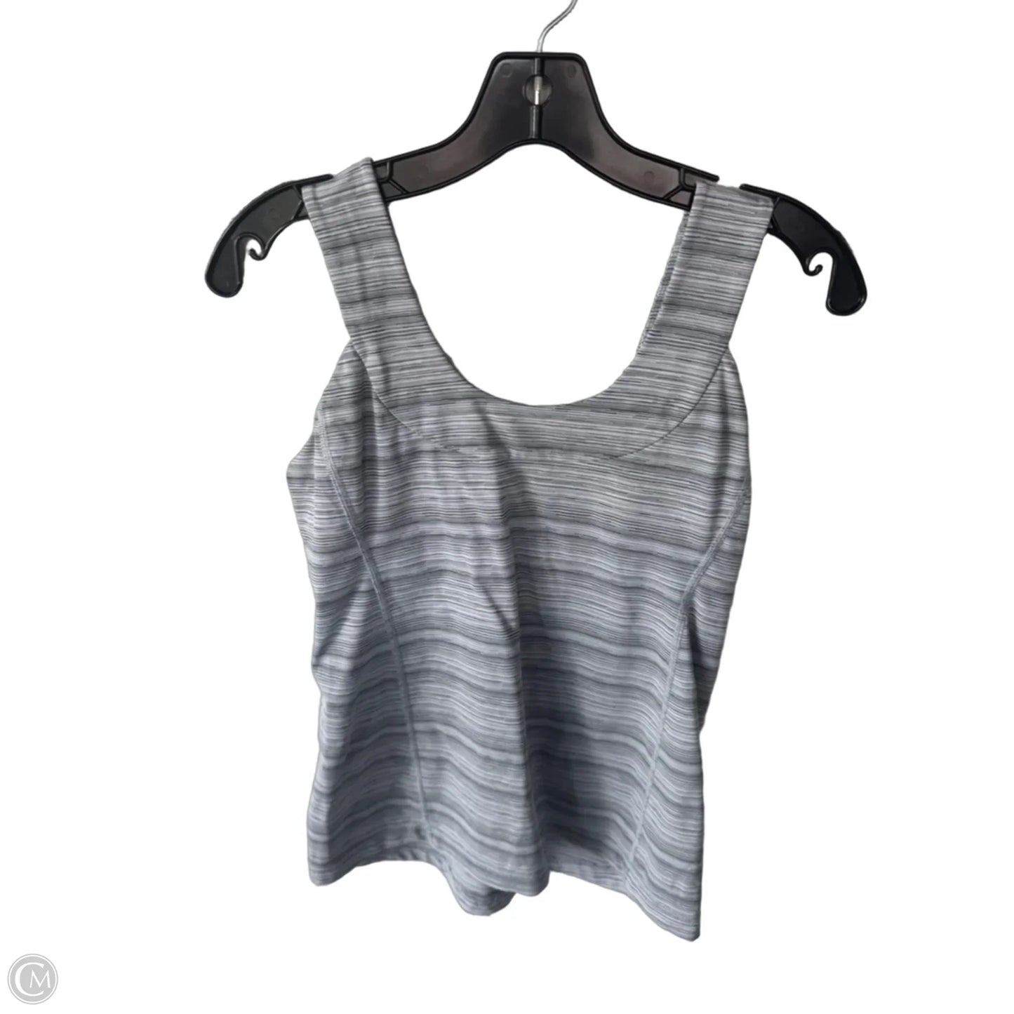 Athletic Tank Top By Lululemon In Grey, Size: M