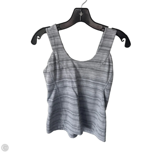 Athletic Tank Top By Lululemon In Grey, Size: M
