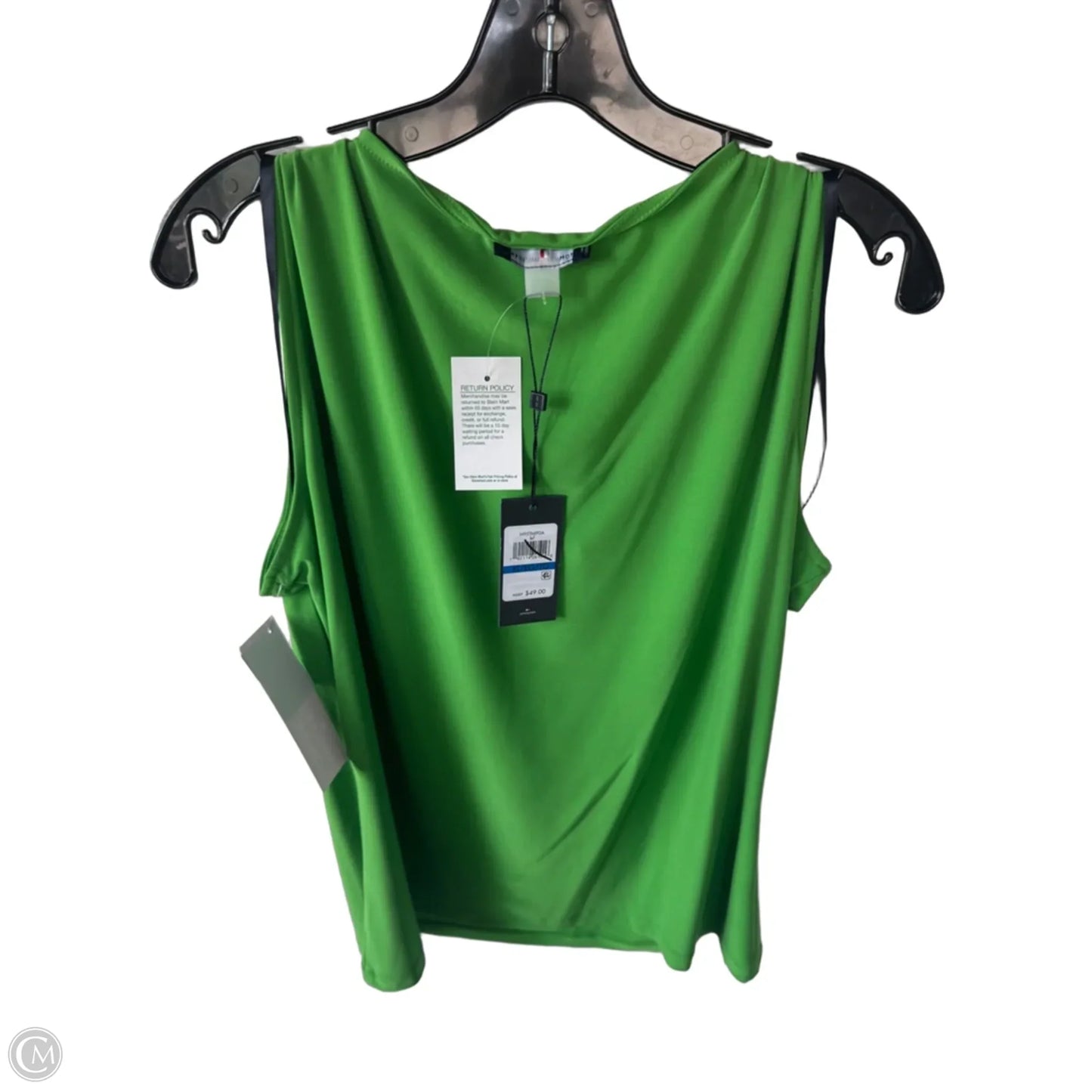 Top Sleeveless By Tommy Hilfiger In Green, Size: Xl
