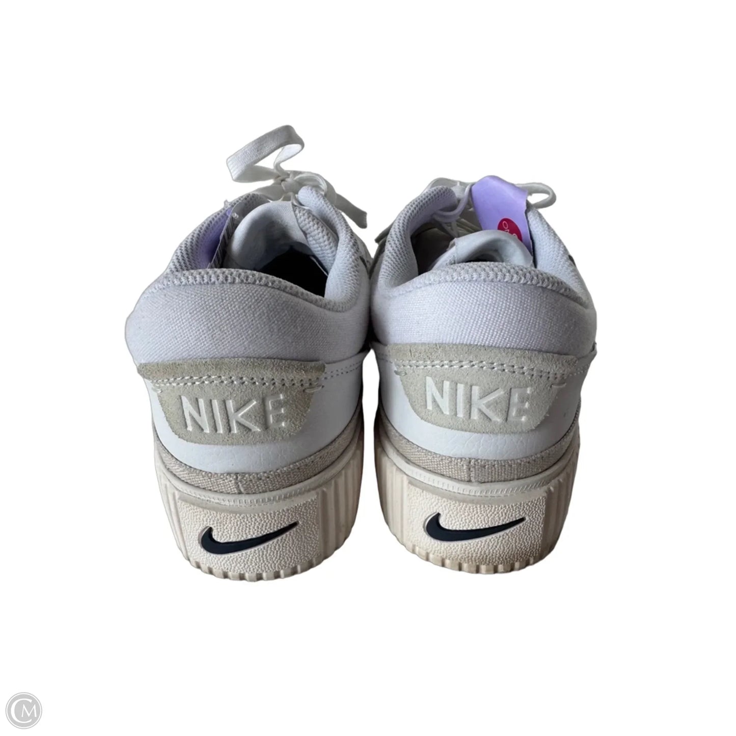 Shoes Sneakers By Nike In Blue & White, Size: 10