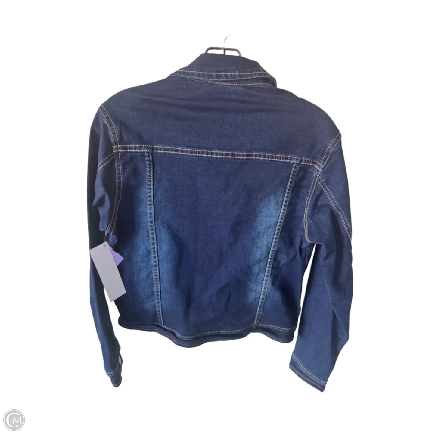 Jacket Denim By Cme In Blue Denim, Size: S