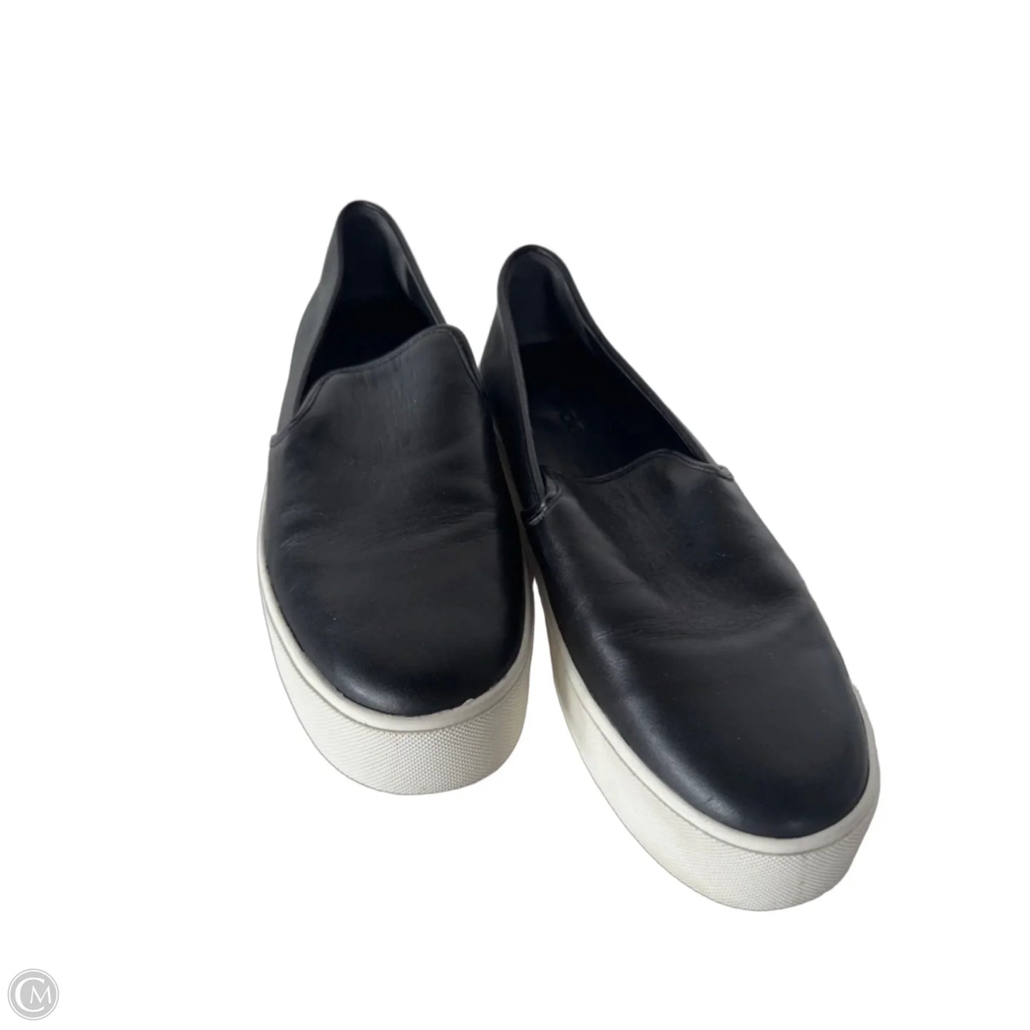 Shoes Sneakers By Vince In Black & White, Size: 7.5