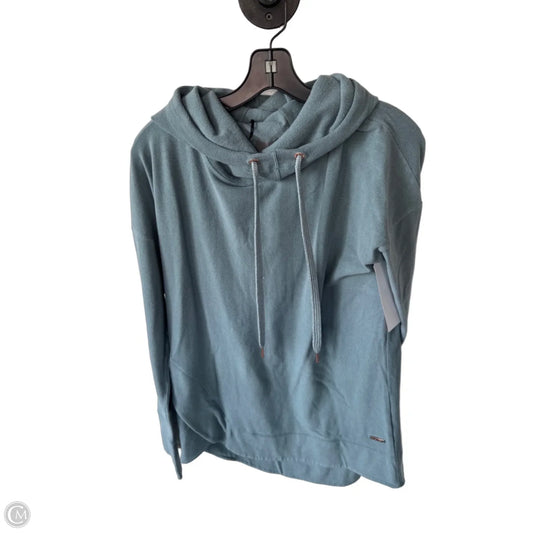 Athletic Sweatshirt Hoodie By Sweaty Betty In Blue, Size: M