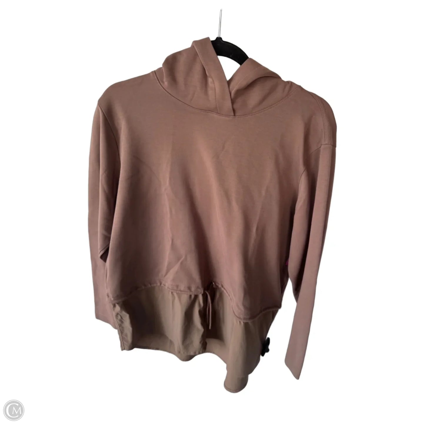 Athletic Sweatshirt Hoodie By Athleta In Brown, Size: L