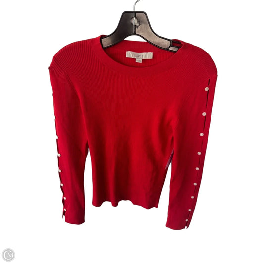 Sweater By Loft In Red, Size: M