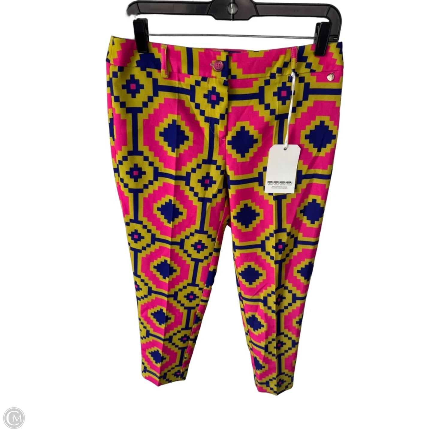Pants Other By Clothes Mentor In Pink & Yellow, Size: 10