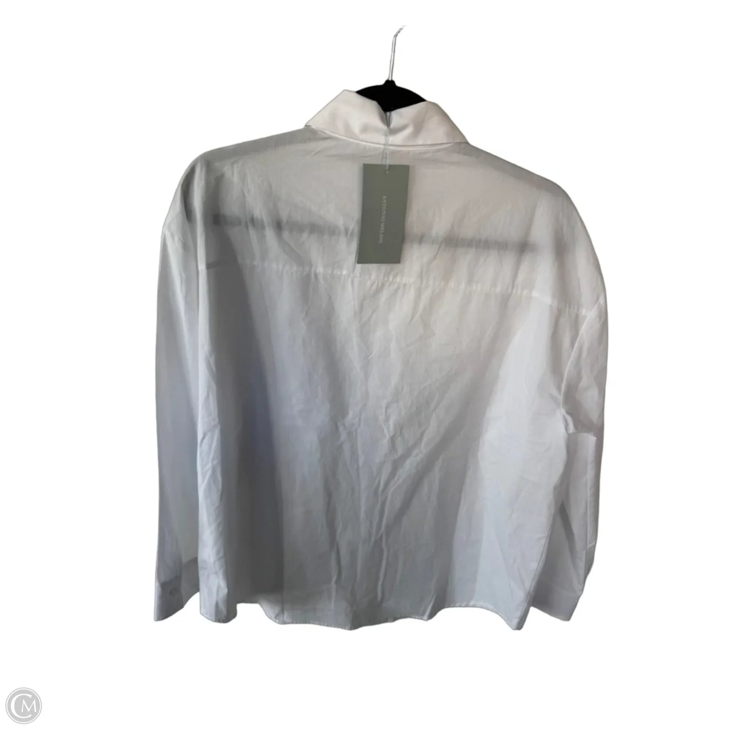 Top Long Sleeve By Antonio Melani In White, Size: M