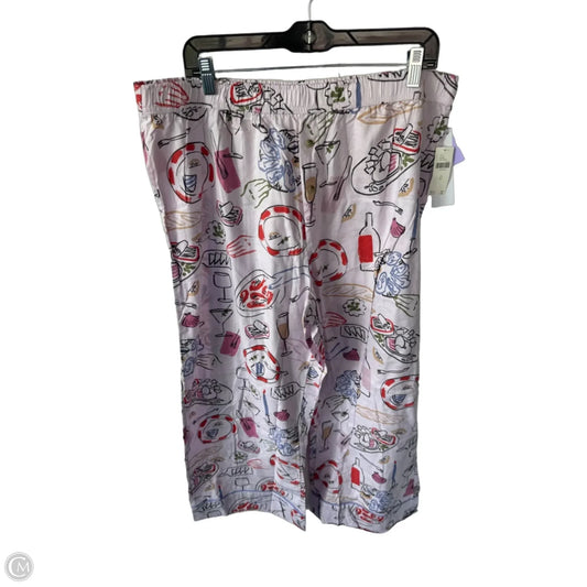 Pajama Pants By Anthropologie In Multi-colored, Size: Xl
