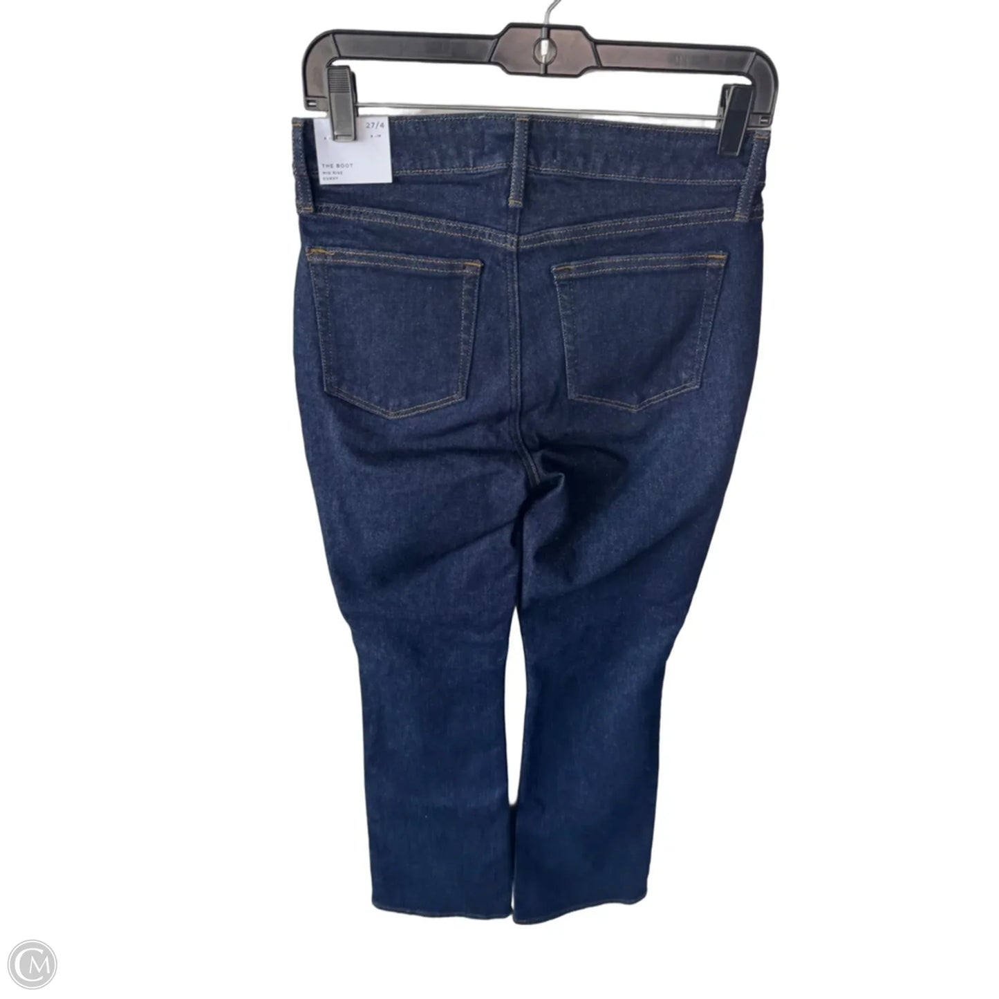 Jeans Boot Cut By Loft In Blue Denim, Size: 4