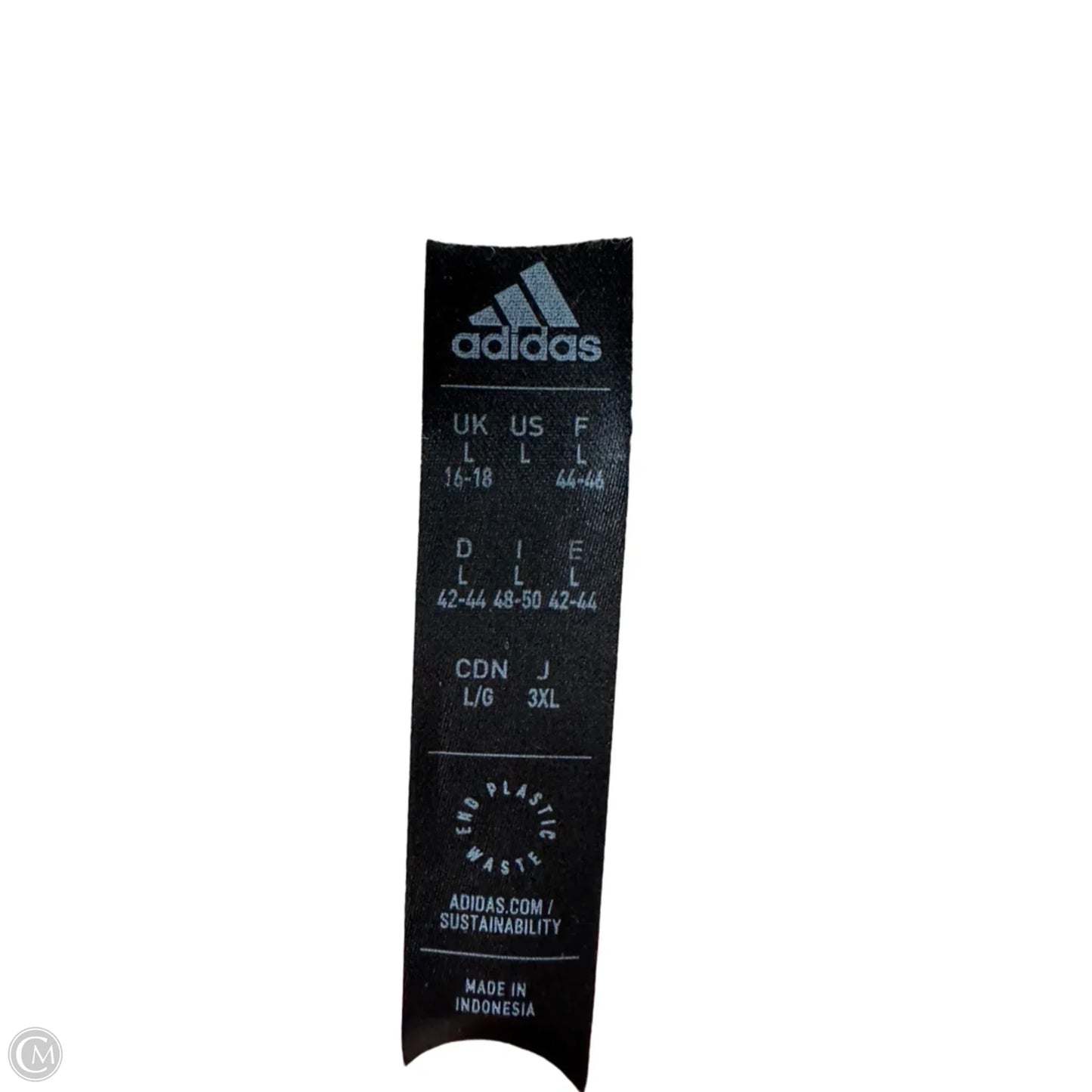 Sweatshirt Hoodie By Adidas In Cream, Size: L