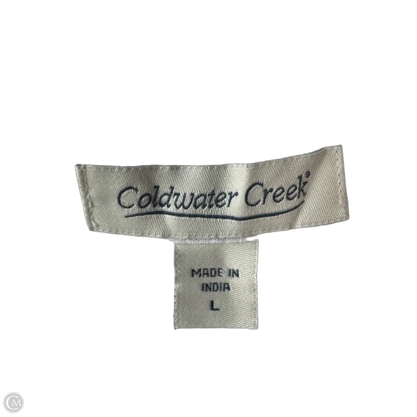 Top Long Sleeve By Coldwater Creek In Pink & Purple, Size: L