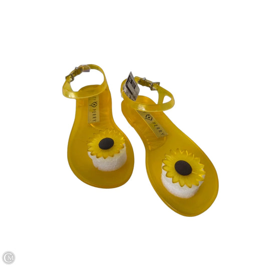 Sandals Flats By Katy Perry In Yellow, Size: 5