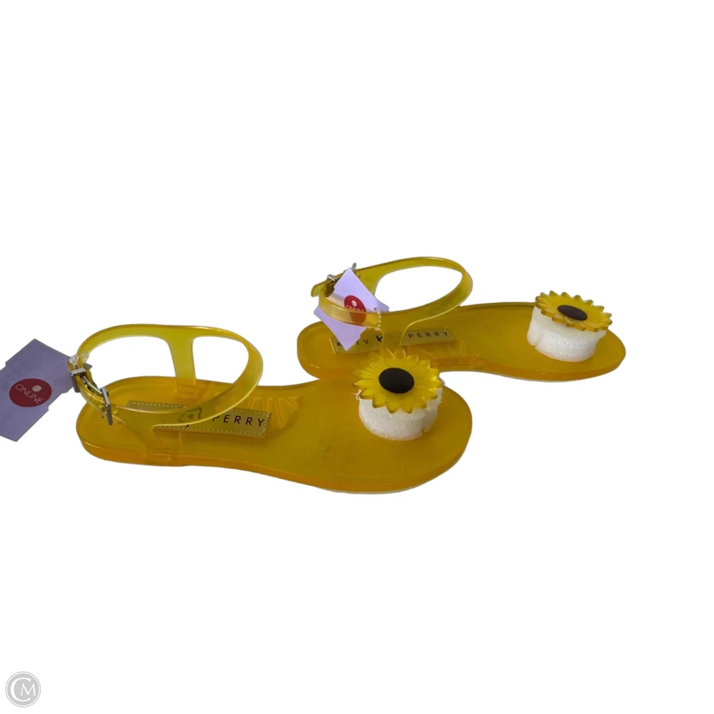 Sandals Flats By Katy Perry In Yellow, Size: 5