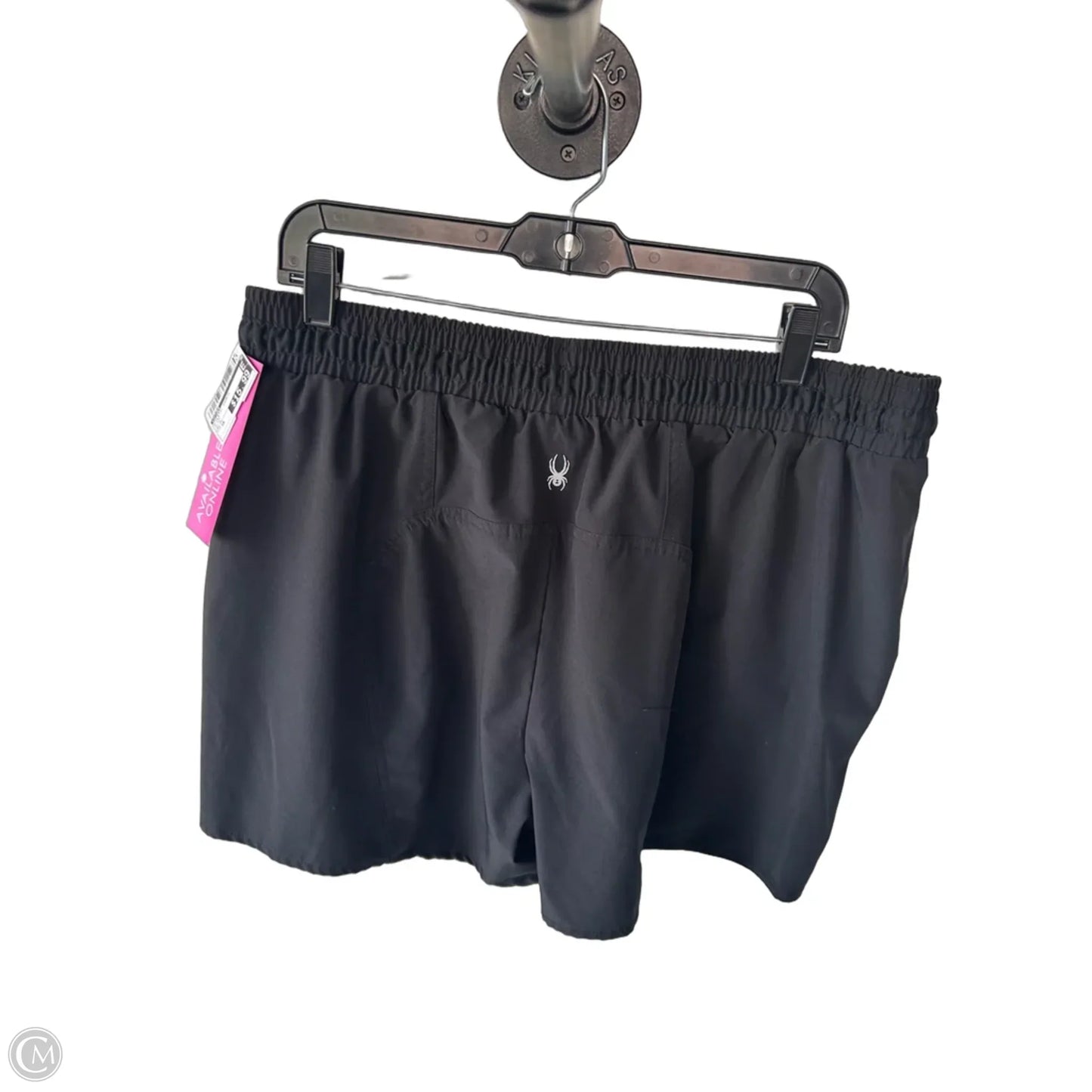 Athletic Shorts By Spyder In Black, Size: 16