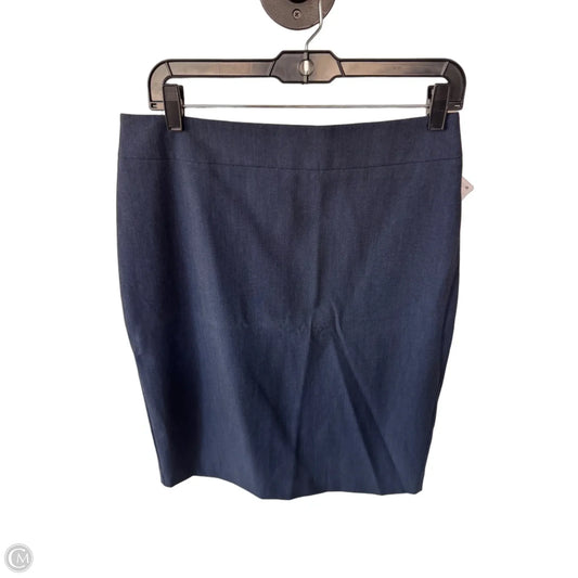 Skirt Mini & Short By Ann Taylor In Blue, Size: 6