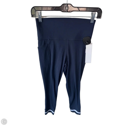 Athletic Leggings By Athleta In Blue, Size: 0
