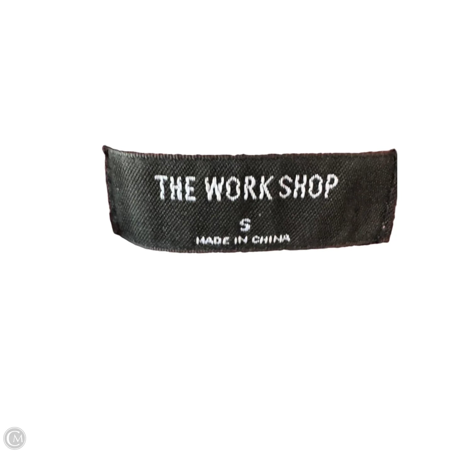 Vest Sweater By Workshop In Brown, Size: S