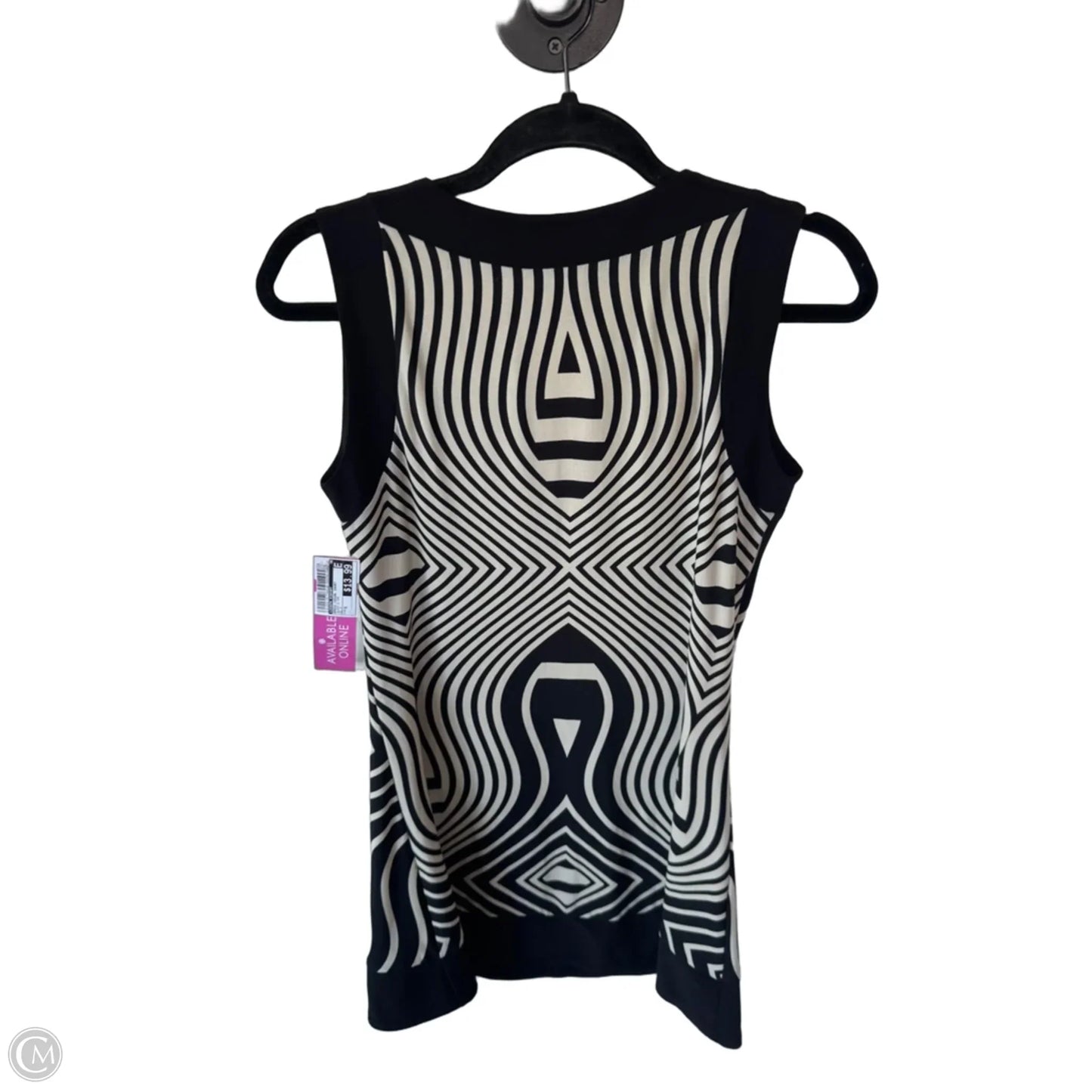 Dress Casual Short By Joseph Ribkoff In Black & Tan, Size: S