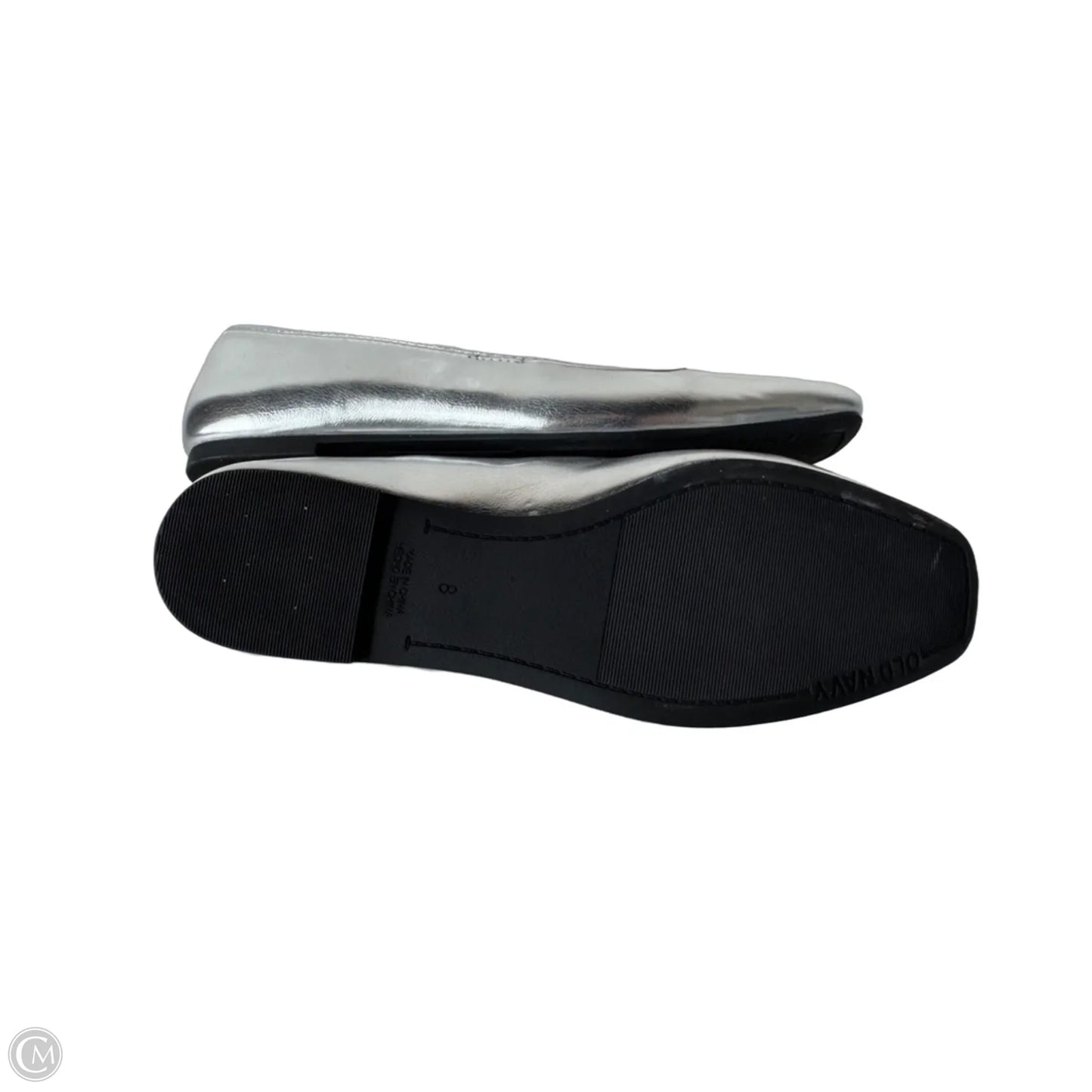 Shoes Flats By Old Navy In Silver, Size: 8