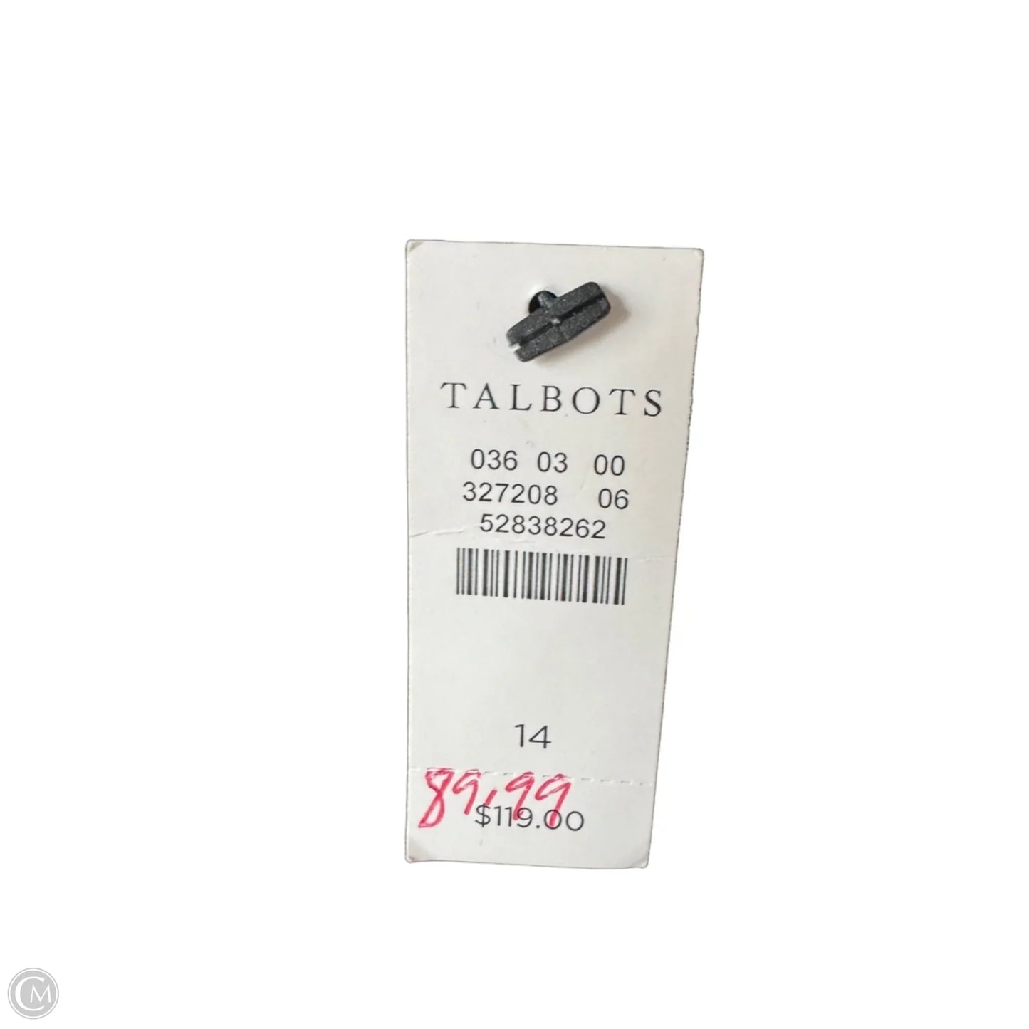 Dress Work By Talbots In Navy, Size: L