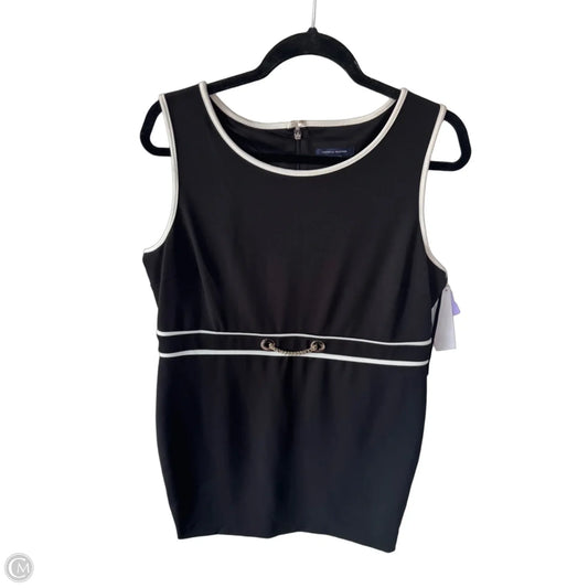 Dress Work By Tommy Hilfiger In Black & White, Size: Xl