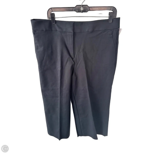 Pants Wide Leg By Loft In Black, Size: 14