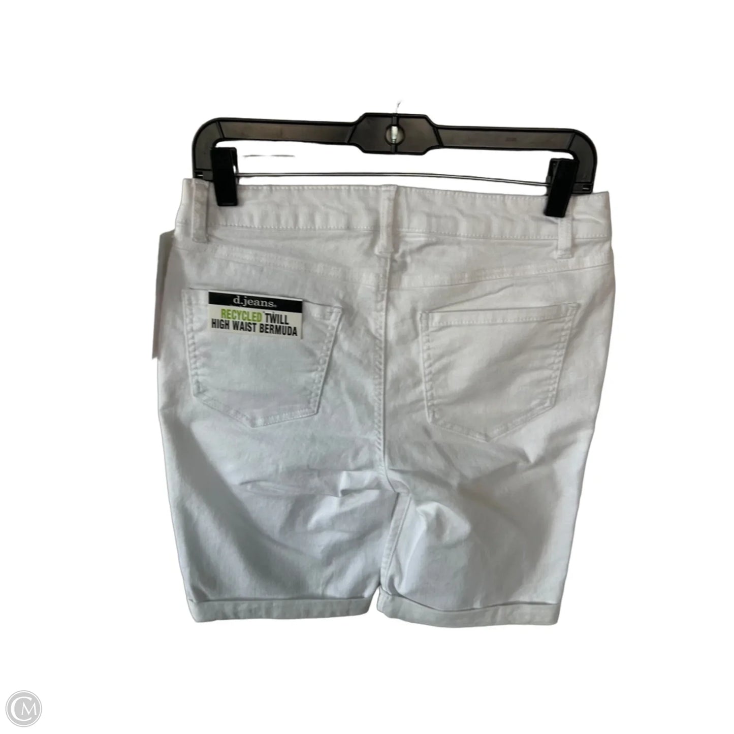Shorts By D Jeans In White Denim, Size: 6